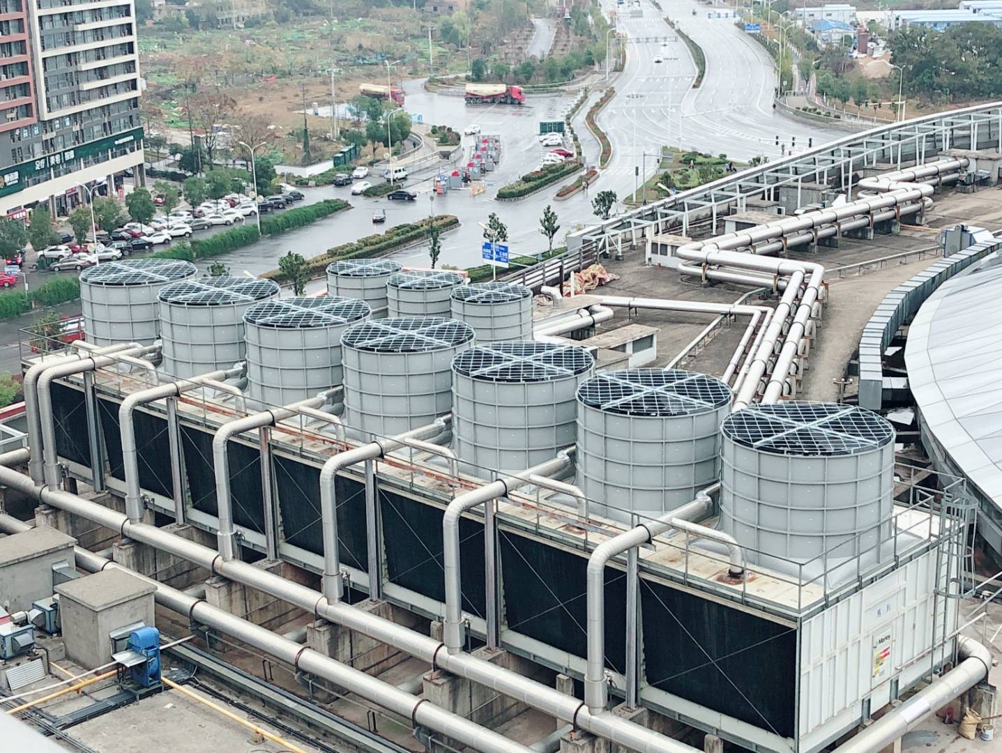 冷卻塔降噪處理、噪聲控制